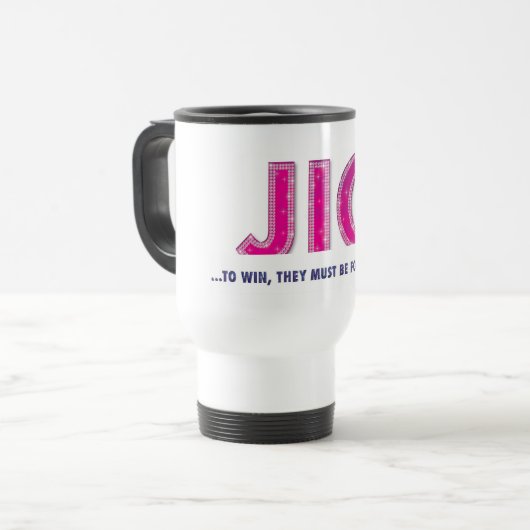 Jig Travel Mug Reisbeker (Voorkant links)