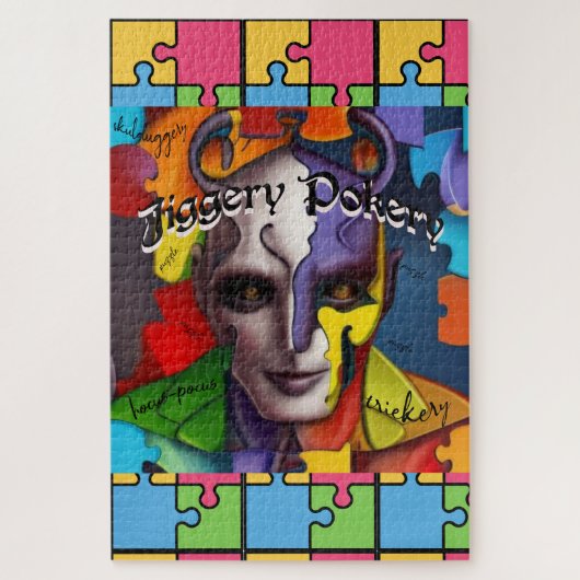 Jiggery Pokery - superheld of schurk? Legpuzzel (Verticaal)