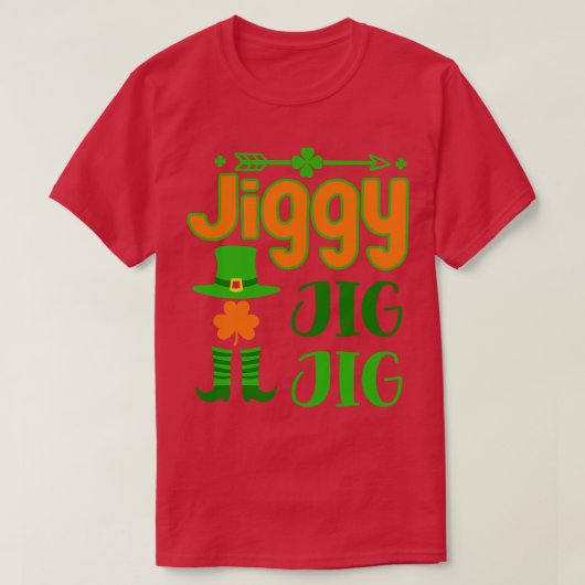 Jiggy jig t-shirt (Design voorkant)