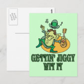 Jiggy wordt ermee opgepakt briefkaart (Voorkant / Achterkant)