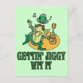 Jiggy wordt ermee opgepakt briefkaart (Voorkant)