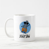 Jiggy Zag Grappig Dancing Tool Pun Koffiemok (Links)