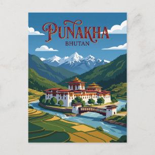 Jigme Dorji National Park (Noord) Bhutan Briefkaart