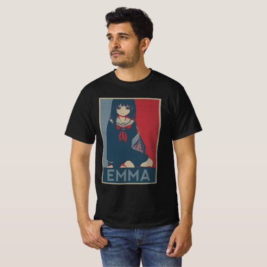 Jigoku Shoujo Emma Ai T-shirt (Voorkant volledig)