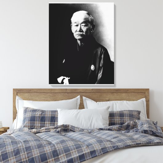Jigoro Kano Ingewikkeld Canvas (Insitu (Slaapkamer))