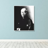 Jigoro Kano Ingewikkeld Canvas Afdruk (Insitu (Houten vloer))