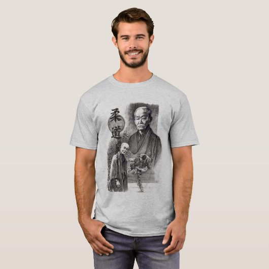 jigoro-kano t-shirt (Voorkant volledig)