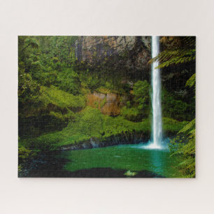 Jigsaw Bruidssluier Herfst Nieuw-Zeeland. Legpuzzel