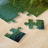 Jigsaw Bruidssluier Herfst Nieuw-Zeeland. Legpuzzel (Zijkant)