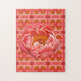 Jigsaw Coral Peony Legpuzzel