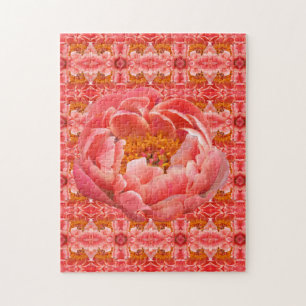 Jigsaw Coral Peony Legpuzzel