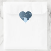 Jigsaw Heart Sticker (Tas)