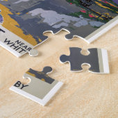 JIGSAW PUZZEL - 6  World Travel Posters (Zijkant)