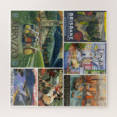 JIGSAW PUZZEL - 6  World Travel Posters (Horizontaal)