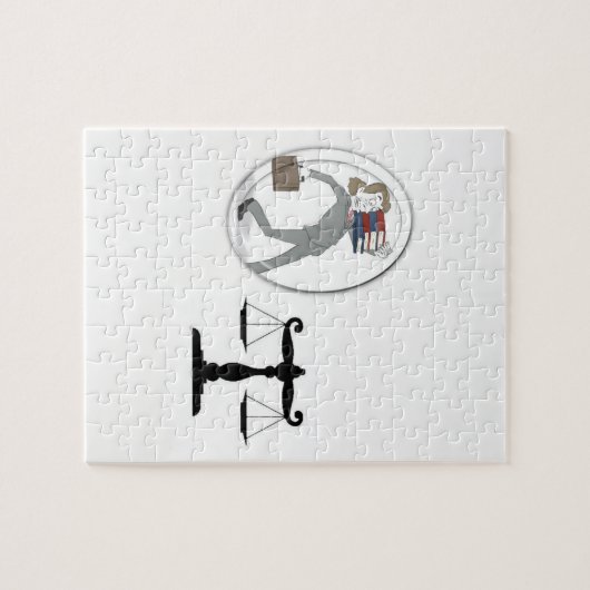 Jigsaw Puzzel Advocaat (Horizontaal)