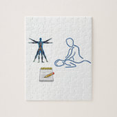 Jigsaw Puzzel Chiropractor (Verticaal)