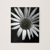 Jigsaw puzzel Daisy zwart-wit foto kunst (Verticaal)