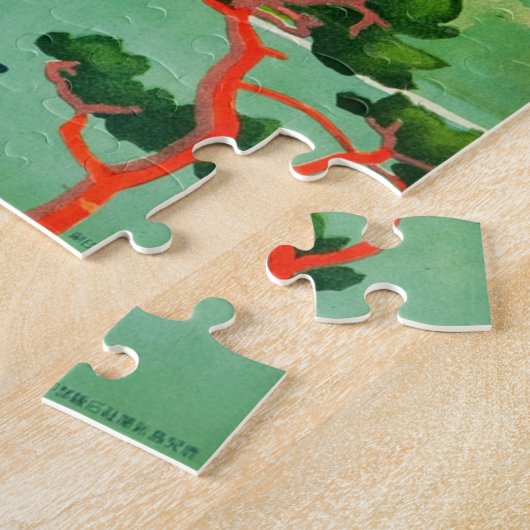 JIGSAW PUZZEL - Japan Reizen Poster 1 (Zijkant)