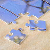 Jigsaw puzzel mannelijke noordelijke kardinaal in  (Zijkant)