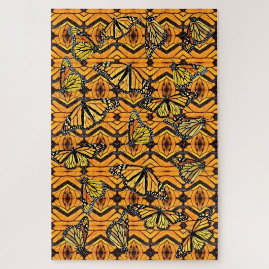 Jigsaw Puzzel Monarch Collage (Verticaal)