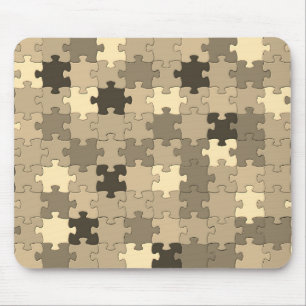 Jigsaw puzzel, mysterie, natuur muismat