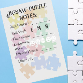 Jigsaw puzzel notities voor puzzelfanaat post-it® notes
