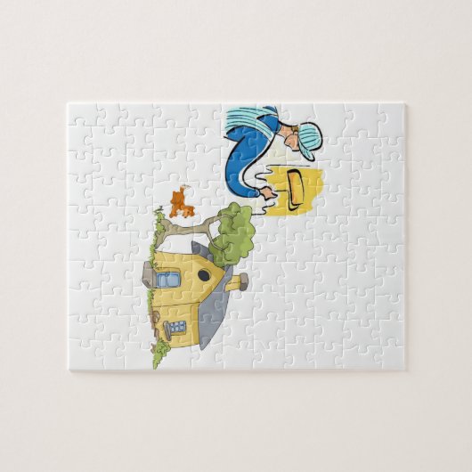 Jigsaw Puzzel Painter (Horizontaal)