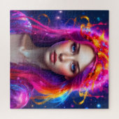 Jigsaw Puzzel sets van een meisjes portret (Horizontaal)