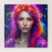 Jigsaw Puzzel sets van een meisjes portret (Verticaal)