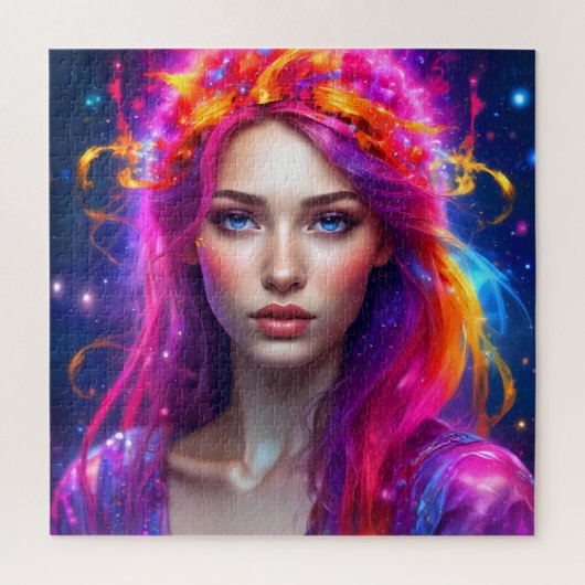 Jigsaw Puzzel sets van een meisjes portret (Verticaal)