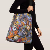 Jigsaw Puzzel Stukken Grappig Crossbody Tas (Dichtbij)