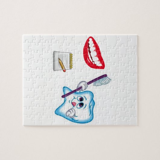 Jigsaw Puzzel tandarts (Horizontaal)