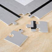 Jigsaw Puzzel Witte Hond (Zijkant)