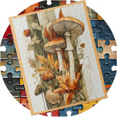 JIGSAW PUZZLE - A Little Fall Color Legpuzzel