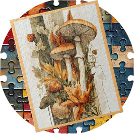 JIGSAW PUZZLE - A Little Fall Color Legpuzzel