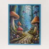 JIGSAW PUZZLE - A Stroll Down Mushroom Lane Legpuzzel (Verticaal)