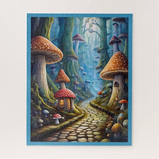 JIGSAW PUZZLE - A Stroll Down Mushroom Lane Legpuzzel (Verticaal)