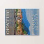 JIGSAW PUZZLE - Bellagio Italy Travel Poster Legpuzzel (Horizontaal)