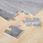 JIGSAW PUZZLE "BUDDHA AND ROOS PETALS" LEGPUZZEL (Zijkant)