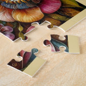 JIGSAW PUZZLE - Butterflies in a Fantasy Garden Legpuzzel (Zijkant)
