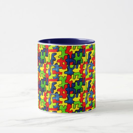 JIGSAW PUZZLE cup Mok (Midden)