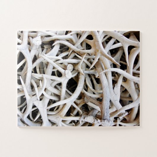 Jigsaw Puzzle Elk Antlers Legpuzzel (Horizontaal)