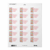 Jigsaw Puzzle Exchange Terug naar Me Label Sticker (Full Sheet)