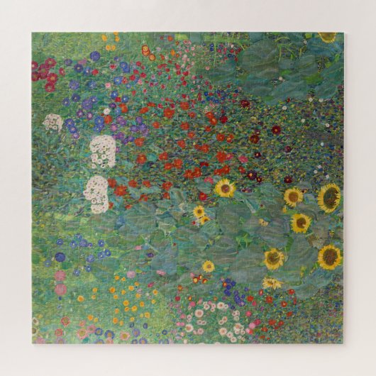 JIGSAW PUZZLE : GUSTAV KLIMT : BOERDERIJ GARDEN LEGPUZZEL (Horizontaal)