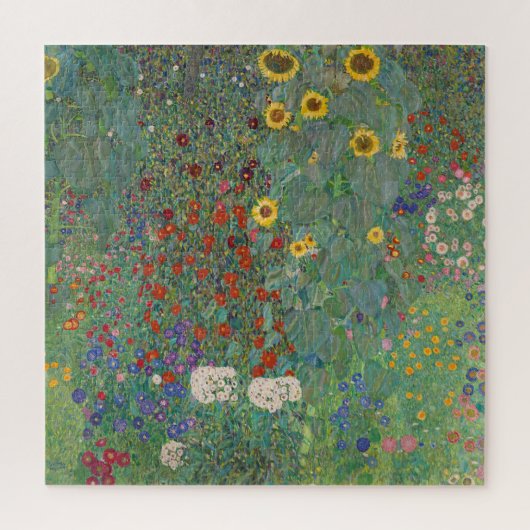 JIGSAW PUZZLE : GUSTAV KLIMT : BOERDERIJ GARDEN LEGPUZZEL (Verticaal)