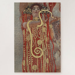 JIGSAW PUZZLE : GUSTAV KLIMT : HYGIEIA : 1907 LEGPUZZEL