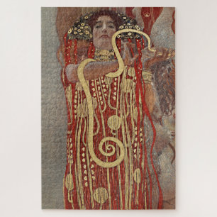 JIGSAW PUZZLE : GUSTAV KLIMT : HYGIEIA : 1907 LEGPUZZEL