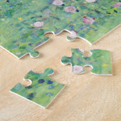 JIGSAW PUZZLE : GUSTAV KLIMT : ROSEBUSHES LEGPUZZEL (Zijkant)