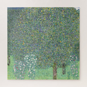 JIGSAW PUZZLE : GUSTAV KLIMT : ROSEBUSHES LEGPUZZEL