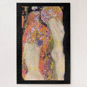 JIGSAW PUZZLE : GUSTAV KLIMT : WATERSERPENEN II LEGPUZZEL (Verticaal)